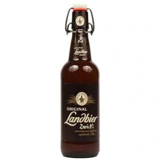 Zwickl Landbier 12° Kellerbier - Pivovar Bayreuther - pivo ve skle 0,5 l